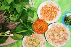 Gỏi lá Kon Tum - Đặc sản đậm hương vị núi rừng Tây Nguyên