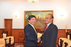 Tăng cường hợp tác hai đảng của Việt Nam và Campuchia