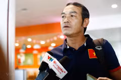 Huấn luyện viên Đinh Thế Nam thay thế Trợ lý Lê Đức Tuấn để đảm nhiệm vị trí Huấn luyện viên tạm quyền tại Câu lạc bộ Hà Nội FC. (Ảnh: Vietnam+)