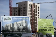 Toàn cảnh Khu định cư Do Thái tại khu vực Har Homa ngày 25/3. (Nguồn: AFP/TTXVN)