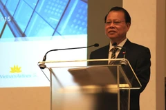 Phó Thủ tướng Vũ Văn Ninh phát biểu khai mạc. (Ảnh: Vũ Như Mai/Vietnam+)