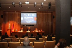 Quang cảnh diễn đàn doanh nghiệp Argentina-Việt Nam. (Ảnh: Diệu Hương/Vietnam+)