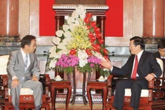 Chủ tịch nước tiếp nguyên Quyền Chủ tịch Đảng Dân chủ Nhật Bản