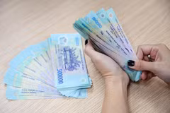 Mức tiền thưởng Tết Nguyên đán 2024 cao nhất tại Long An là 5,686 tỷ đồng/người. (Ảnh: PV/Vietnam+)