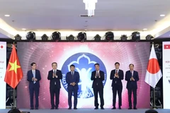 Hội nghị Đối thoại về thực hiện chính sách bảo hiểm xã hội, bảo hiểm y tế với các doanh nghiệp Nhật Bản tại Việt Nam (Ảnh: PV/Vietnam+)