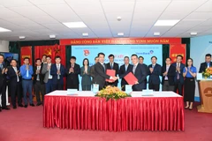VietinBank và Trung ương Đoàn ký kết hợp tác giai đoạn 2022-2025. (Ảnh: Vietnam+)