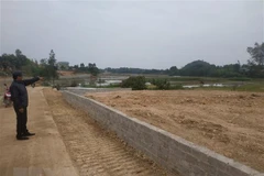 Một khu bất động sản ở Sóc Sơn. (Ảnh: Mạnh Khánh/TTXVN)