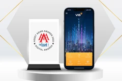 Đây là lần thứ 5 ứng dụng của VIB nhận giải thưởng từ The Asset. (Ảnh: Vietnam+)