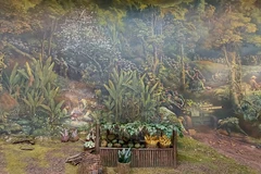 Bức tranh Panorama được xây dựng tại Bảo tàng Chiến thắng lịch sử Điện Biên Phủ, là một trong những tác phẩm lớn nhất thế giới vẽ về đề tài chiến tranh, tái hiện Chiến dịch Điện Biên Phủ. (Ảnh: Vietnam+)