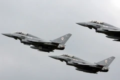 Chiến đấu cơ Typhoon của RAF. (Ảnh:Reuters)