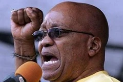 Tổng thống Zuma có bài diễn văn chỉ trích ngay trước thềm Đại hội đồng LHQ ở New York. (Ảnh: telegraph.co.uk)