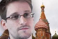Snowden đã cảm ơn nước Nga trao quy chế tị nạn tạm thời. (Ảnh: heavy.com)