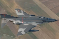 Chiến đấu cơ RF-4E Phantom của không quân Thổ Nhĩ Kỳ. (Ảnh: theaviationist.com)