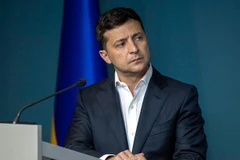 Tổng thống Ukraine Volodymyr Zelensky. (Ảnh: ABC7)