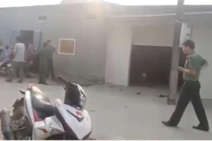 Hiện trường vụ án.