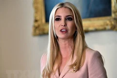 Ivanka Trump, con gái của Tổng thống Donald Trump. (Nguồn: AFP/TTXVN)