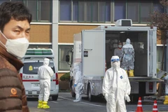 Một điểm kiểm tra y tế ở Hàn Quốc. (Ảnh: Business Insider)