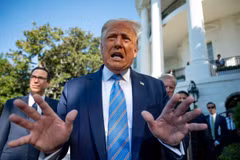 Tổng thống Mỹ Donald Trump. (Ảnh: Newsweek)