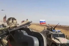 Hình ảnh được cho là từ vụ va chạm. (Ảnh: Sputniknews)