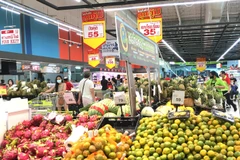 Trái cây trong siêu thị tại Thái Lan. (Ảnh: Ngọc Quang/TTXVN)