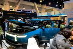 Một mẫu ôtô được trưng bày. (Nguồn: Business Insider)