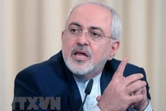 Ngoại trưởng Iran Mohammad Javad Zarif phát biểu tại Tehran. (Nguồn: IRNA/TTXVN)