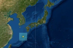 Vị trí động đất. (Ảnh: JMA)
