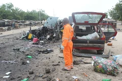 Hiện trường vụ tấn công. (Ảnh: Mbs)