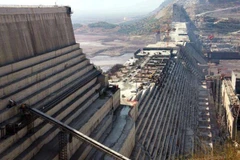 Công trường Đập thủy điện Đại phục hưng. (Nguồn: middleeastmonitor.com)