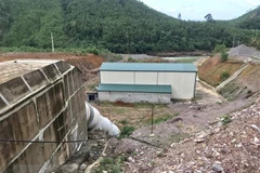 Thủy điện Thượng Nhật tại huyện Nam Đông, tỉnh Thừa Thiên-Huế. (Ảnh: TTXVN)