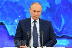 Tổng thống Nga Vladimir Putin (Ảnh: AFP/TTXVN)