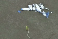 Hiện trường vụ tai nạn. (Ảnh: The News Daily)