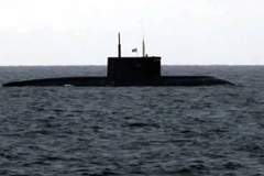 Tàu ngầm của Nga ở Biển Đen. (Ảnh: Tass)