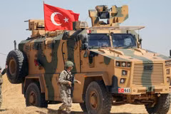 Binh lính Thổ Nhĩ Kỳ ở Syria. (Ảnh: aawsat)