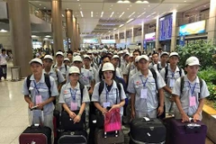Người lao động Việt Nam ở Hàn Quốc. (Ảnh: Korea.net)