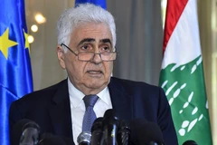 Ngoại trưởng Liban Nassif Hitti. (Ảnh: The Times of Israel)