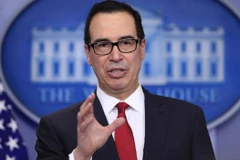 Bộ trưởng Tài chính Mỹ Steven Mnuchin. (Nguồn: AP)