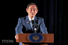 Thủ tướng Nhật Bản Suga Yoshihide. (Ảnh: AFP/TTXVN)