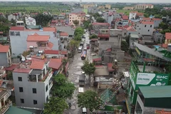 Đoạn đường nhìn từ trên cao. (Ảnh: PV/TTXVN)