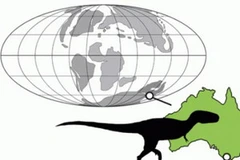 Địa điểm tìm thấy hóa thạch khủng long bạo chúa. (Ảnh: Physorg)