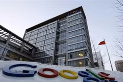 Trụ sở Google ở Trung Quốc. (Ảnh: AP)
