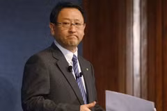 Ông Akio Toyoda - Chủ tịch Tập đoàn xe hơi Toyota. (Ảnh: Reuters)