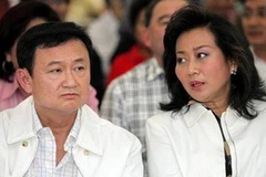 Vợ chồng cựu thủ tướng Thái Lan thời ông Thaksin còn đương chức. (Ảnh: Topnews) 
