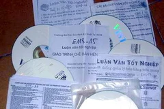 Khi phần mềm chống sao chép luận văn được đưa vào sử dụng, những CD luận văn chép sẵn sẽ không còn tồn tại. (Ảnh: Internet)