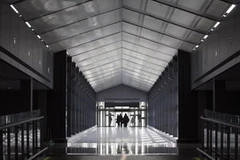 Nhà ga hàng không mới khánh thành. (Ảnh: Agencies)