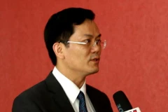 Thứ trưởng Ngoại giao Hà Kim Ngọc trả lời phỏng vấn TTXVN (Ảnh: Quang Vinh/Vietnam+)