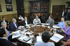 Hội nghị thượng đỉnh Nhóm các nước công nghiệp phát triển (G-8) tại Mỹ năm 2012. (Nguồn: AFP/TTXVN)