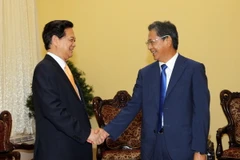 Thủ tướng Nguyễn Tấn Dũng tiếp Đại sứ Nhật Bản tại Việt Nam Hiroshi Fukada đến chào xã giao. (Ảnh: Đức Tám/TTXVN)