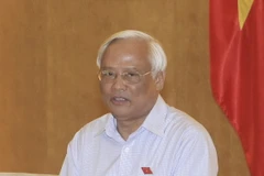 Phó Chủ tịch Quốc hội Uông Chu Lưu phát biểu ý kiến. (Ảnh: Phạm Kiên/TTXVN)