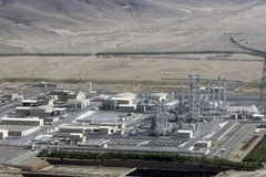 Toàn cảnh lò phản ứng hạt nhân nước nặng Arak tại thành phố Arak, miền trung Iran, cách thủ đô Tehran 190km về phía tây nam ngày 26/8/2006. (Nguồn: Reuters/TTXVN)